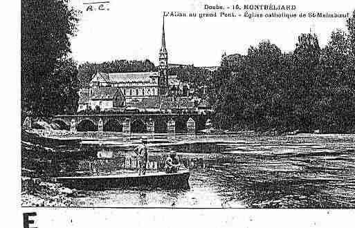 Ville de MONTBELIARD Carte postale ancienne