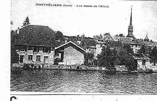 Ville de MONTBELIARD Carte postale ancienne