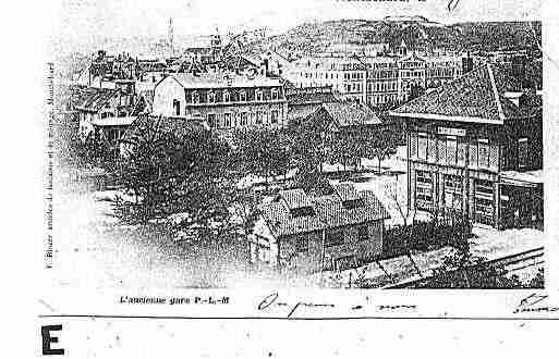 Ville de MONTBELIARD Carte postale ancienne