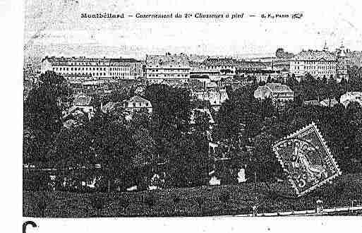 Ville de MONTBELIARD Carte postale ancienne