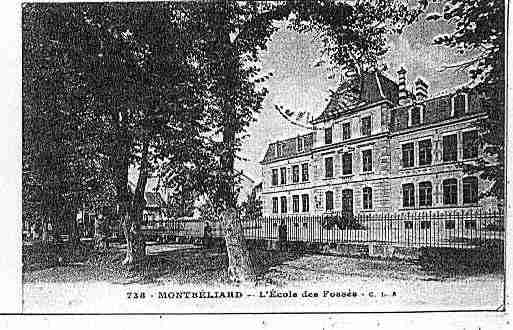 Ville de MONTBELIARD Carte postale ancienne