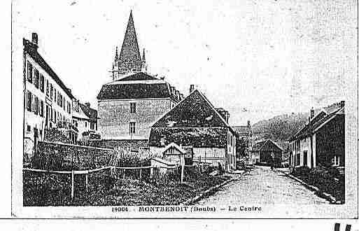Ville de MONTBENOIT Carte postale ancienne Ville de MONTBENOIT Carte postale ancienne