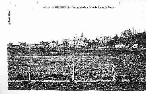 Ville de MONTBOUDIF Carte postale ancienne