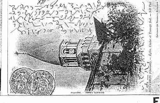 Ville de MONTBRON Carte postale ancienne