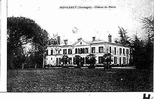 Ville de MONTCARET Carte postale ancienne