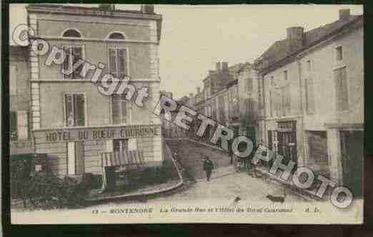 Ville de MONTENDRE Carte postale ancienne