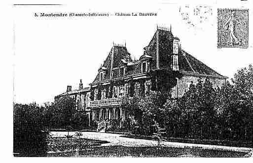 Ville de MONTENDRE Carte postale ancienne