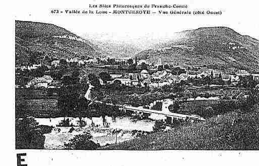 Ville de MONTGESOYE Carte postale ancienne