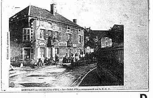 Ville de MONTIGNYSURAUBE Carte postale ancienne