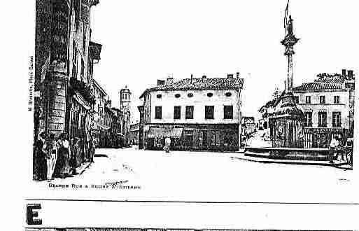 Ville de MONTLUEL Carte postale ancienne Ville de MONTLUEL Carte postale ancienne
