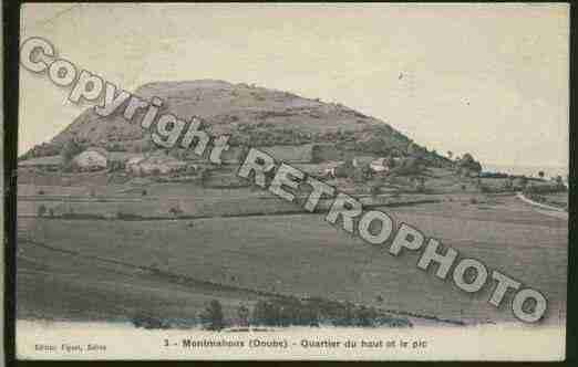 Ville de MONTMAHOUX Carte postale ancienne Ville de MONTMAHOUX Carte postale ancienne