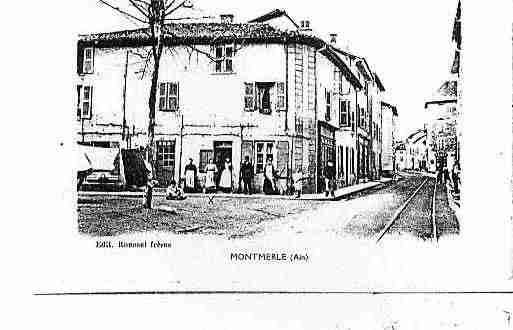 Ville de MONTMERLESURSAONE Carte postale ancienne