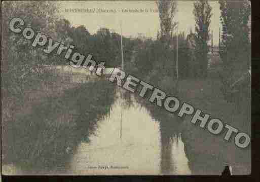 Ville de MONTMOREAUSAINTCYBARD Carte postale ancienne