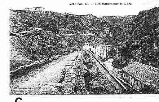 Ville de MONTOLIEU Carte postale ancienne