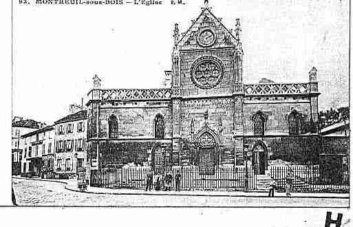 Ville de MONTREUIL Carte postale ancienne Ville de MONTREUIL Carte postale ancienne