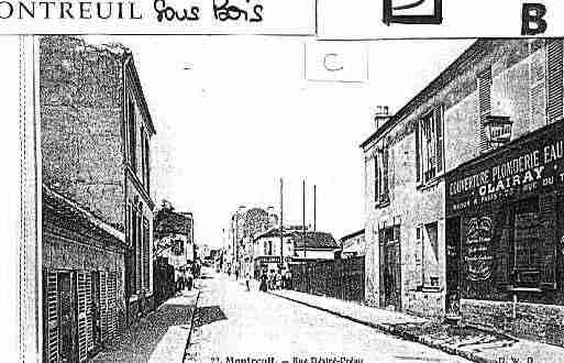 Ville de MONTREUIL Carte postale ancienne