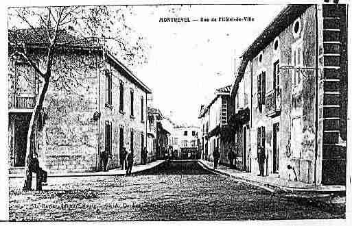 Ville de MONTREVELENBRESSE Carte postale ancienne