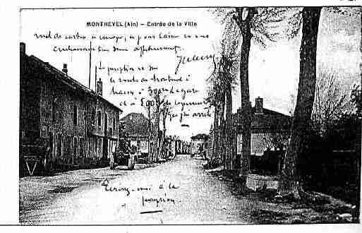 Ville de MONTREVELENBRESSE Carte postale ancienne