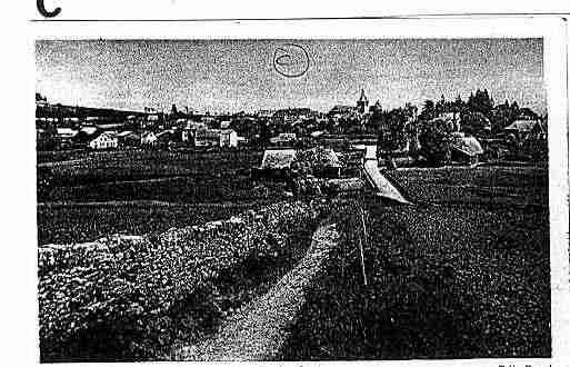 Ville de MONTSALVY Carte postale ancienne