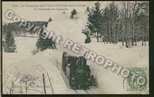 Ville de MORTEAU Carte postale ancienne