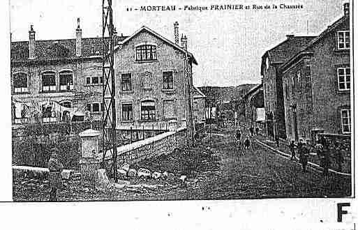 Ville de MORTEAU Carte postale ancienne