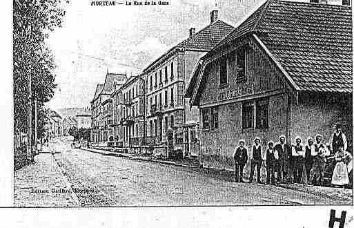 Ville de MORTEAU Carte postale ancienne