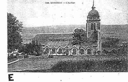 Ville de MORTEAU Carte postale ancienne