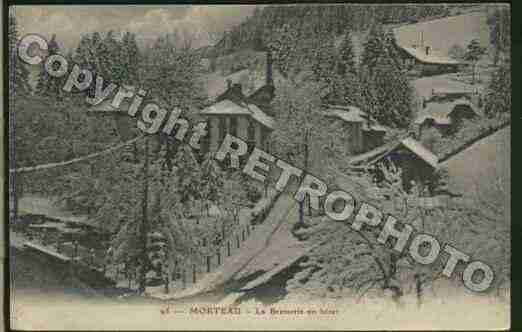 Ville de MORTEAU Carte postale ancienne