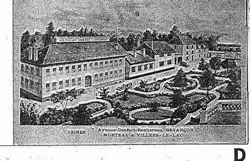 Ville de MORTEAU Carte postale ancienne