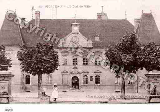 Ville de MORTEAU Carte postale ancienne