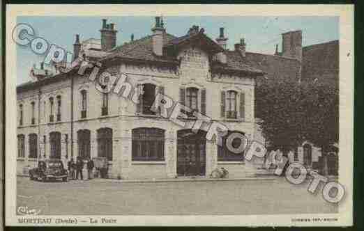 Ville de MORTEAU Carte postale ancienne