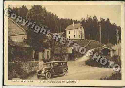 Ville de MORTEAU Carte postale ancienne