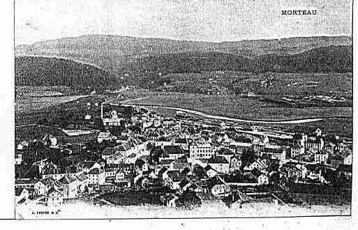 Ville de MORTEAU Carte postale ancienne