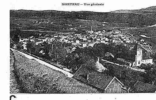 Ville de MORTEAU Carte postale ancienne