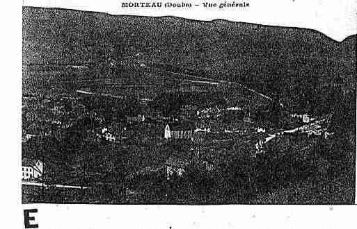 Ville de MORTEAU Carte postale ancienne