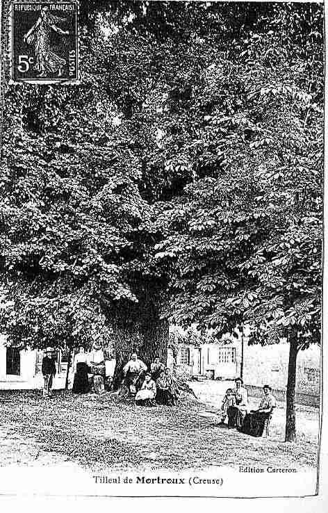 Ville de MORTROUX Carte postale ancienne