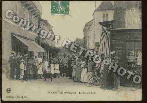 Ville de MOULEYDIER Carte postale ancienne