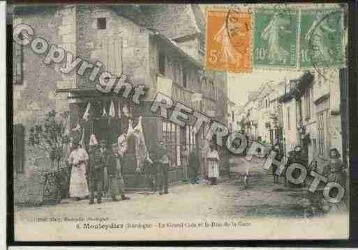 Ville de MOULEYDIER Carte postale ancienne