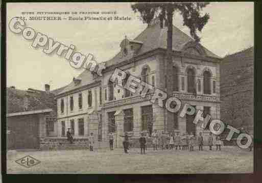 Ville de MOUTHIERHAUTEPIERRE Carte postale ancienne Ville de MOUTHIERHAUTEPIERRE Carte postale ancienne