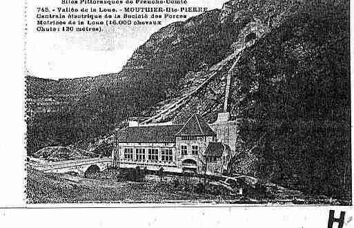 Ville de MOUTHIERHAUTEPIERRE Carte postale ancienne