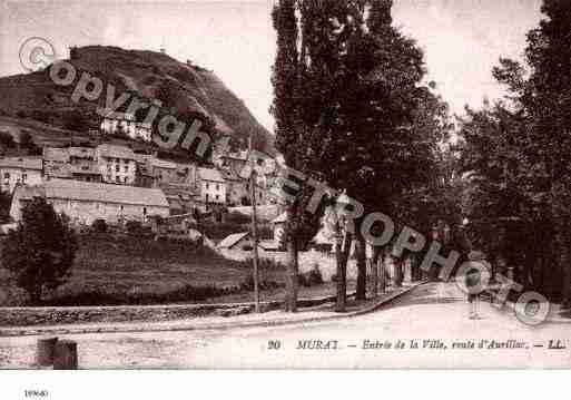 Ville de MURAT Carte postale ancienne
