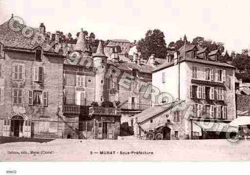 Ville de MURAT Carte postale ancienne