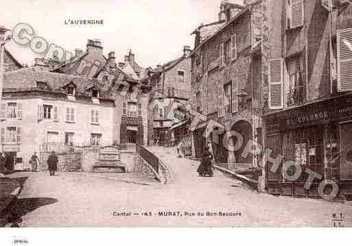 Ville de MURAT Carte postale ancienne