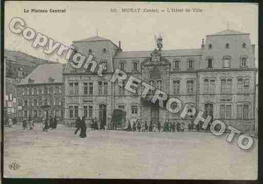 Ville de MURAT Carte postale ancienne