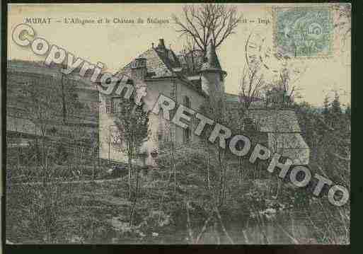 Ville de MURAT Carte postale ancienne