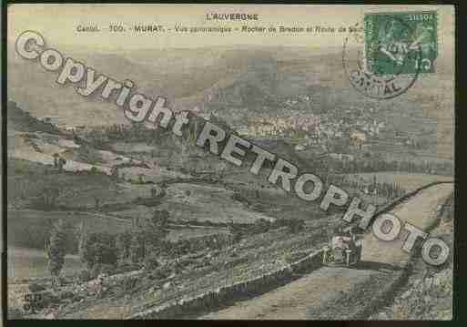 Ville de MURAT Carte postale ancienne