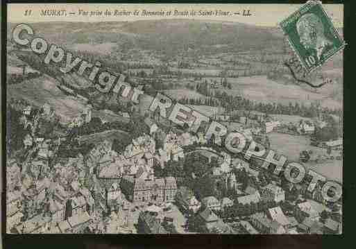 Ville de MURAT Carte postale ancienne