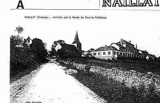 Ville de NAILLAT Carte postale ancienne