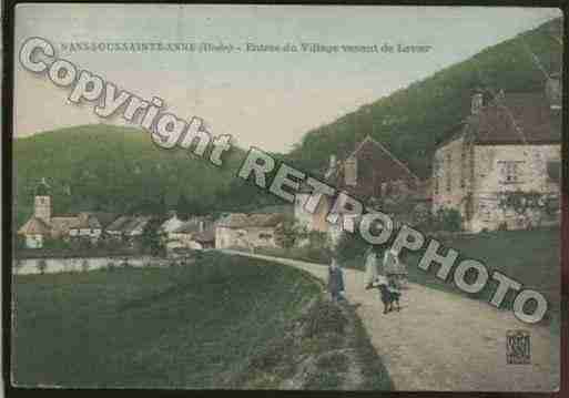 Ville de NANSSOUSSAINTEANNE Carte postale ancienne