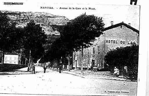 Ville de NANTUA Carte postale ancienne